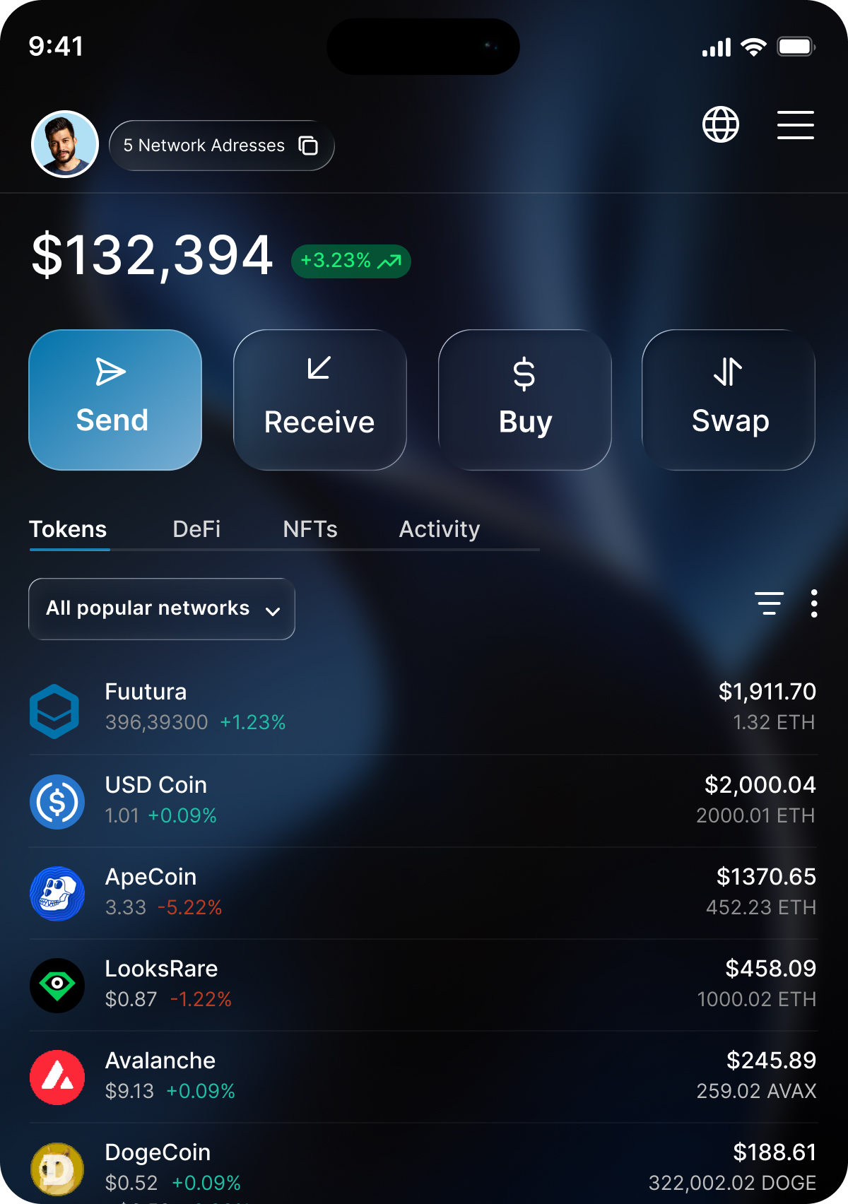 Fuutura Extension app screenshot