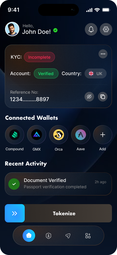 Fuutura KYC app screenshot
