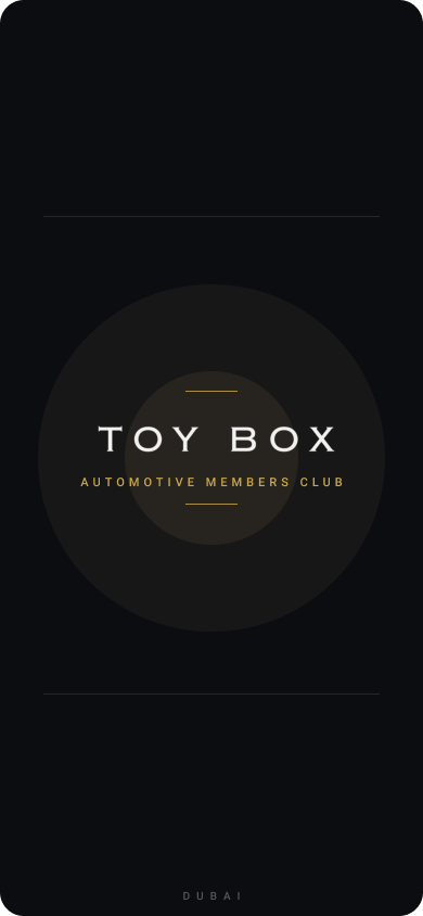 Toybox — Automotive Concierge splash screen